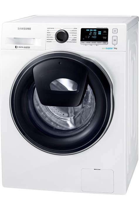 lave linge hublot samsung ww90k6414qw ef|Test Samsung AddWash WW90K6414QW : performant et innovant.